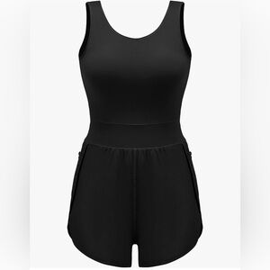 Black Sleeveless Jumpsuit
